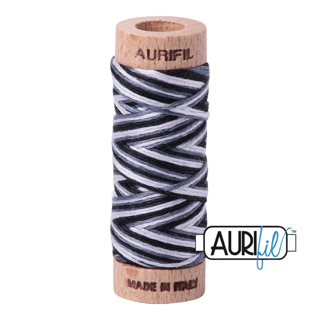 Stonefields - Variegated (4664) | Aurifloss Small Spool (18M / 18Y) | Aurifil Thread